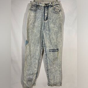 Vintage acid washed jeans
